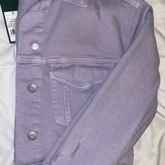 Wild Fable Cropped Denim Jacket Size Small - Picture 4 of 4